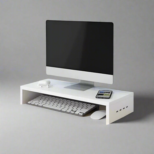 DeskOpti - Computer Monitor Stand with USB port