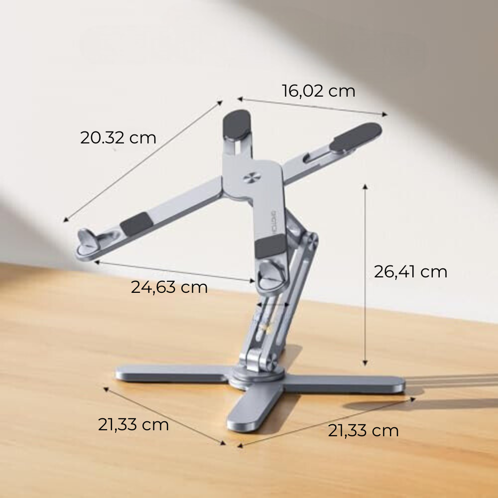 DeskOpti - Computer Stand with Rotating Base