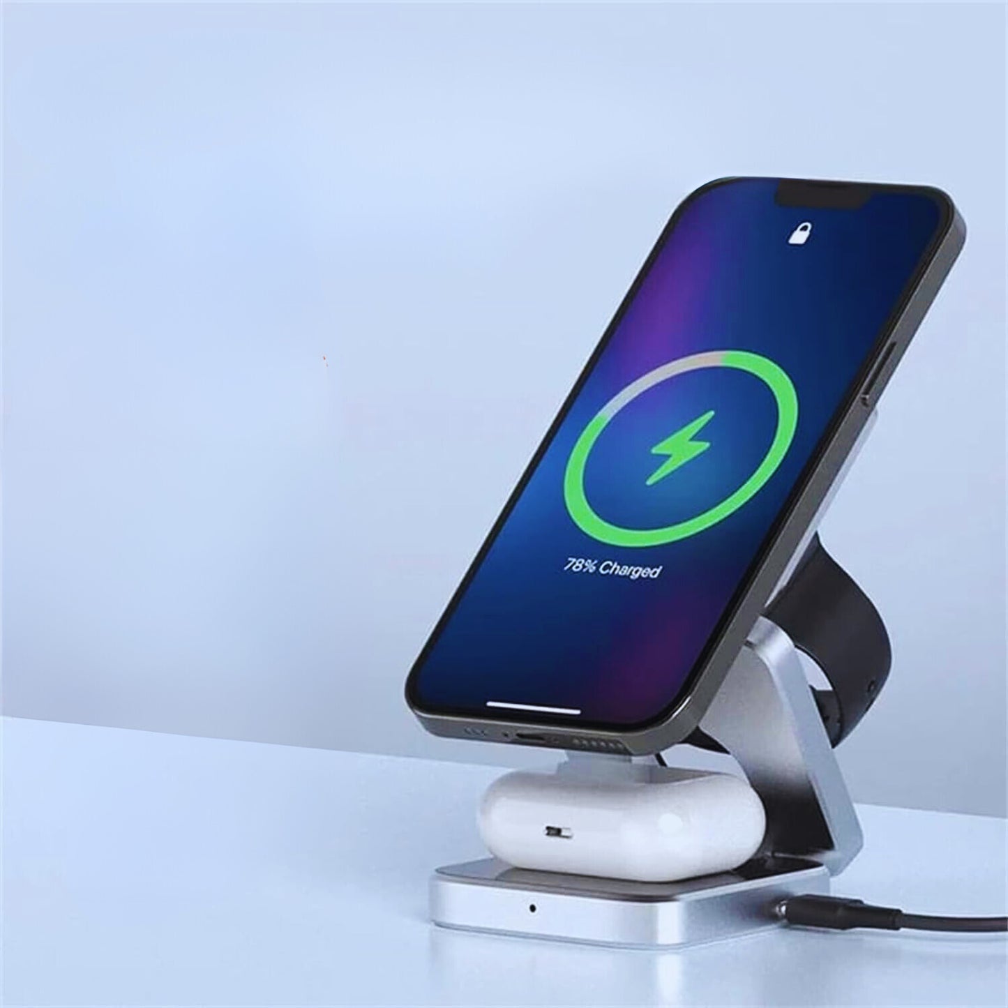 DeskOpti - Wireless Magnetic Charger for iPhone