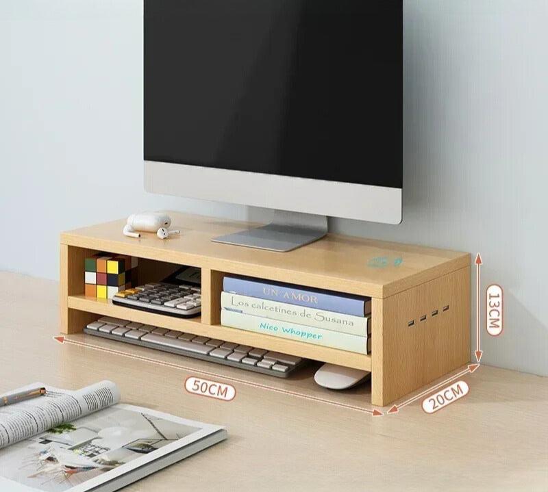 DeskOpti - Computer Monitor Stand with USB port