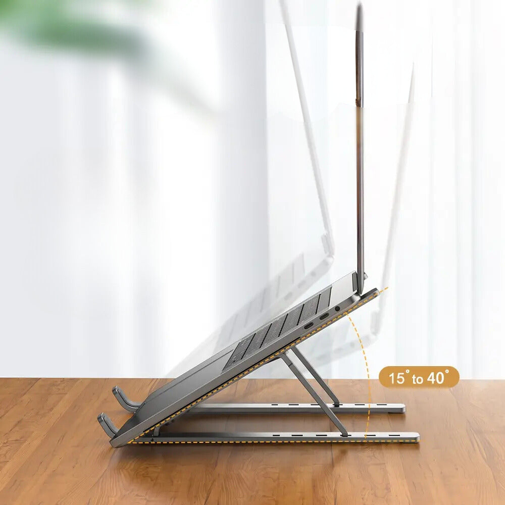 DeskOpti - Ergonomic Aluminum Laptop Stand