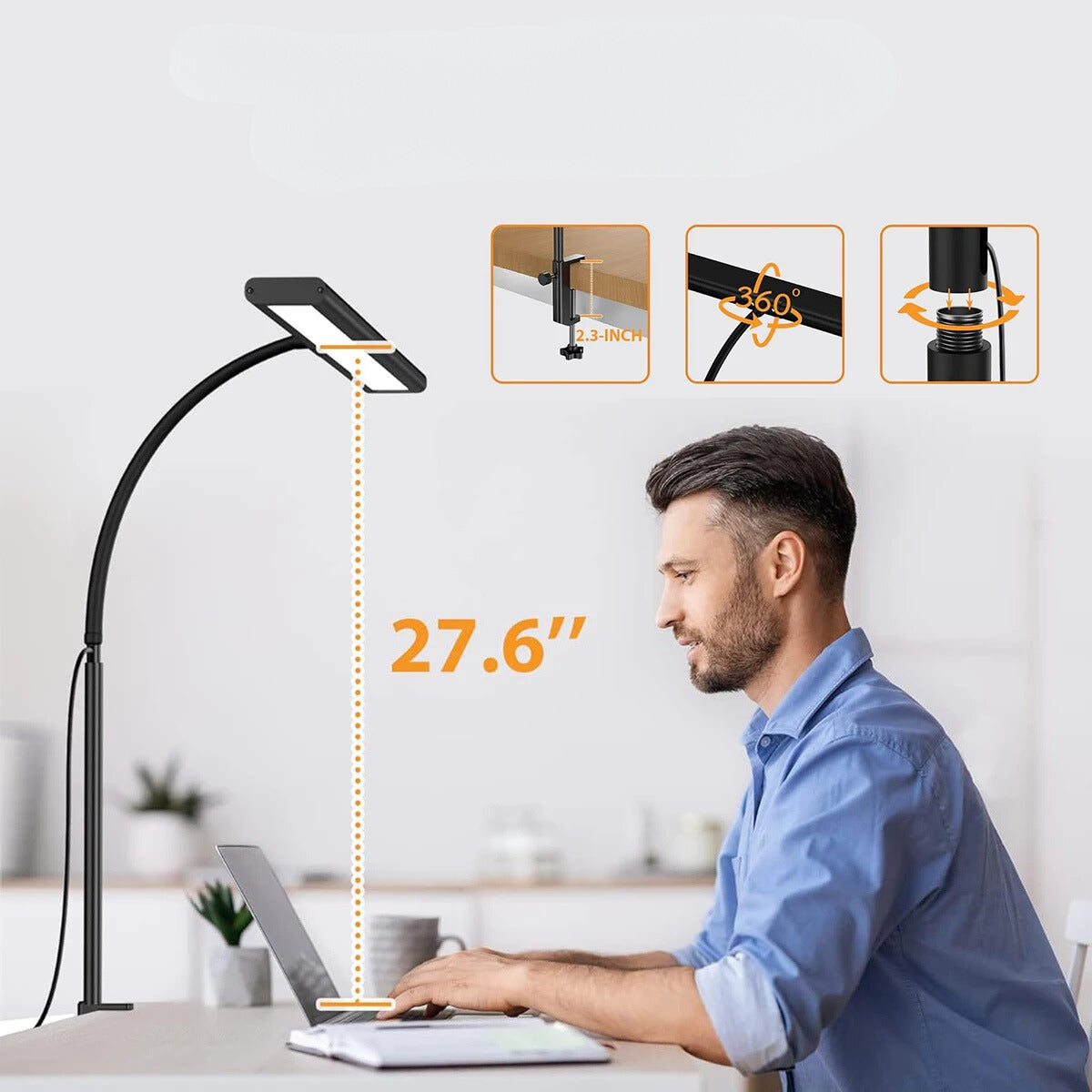 DeskOpti - Flexible LED Desk Lamp