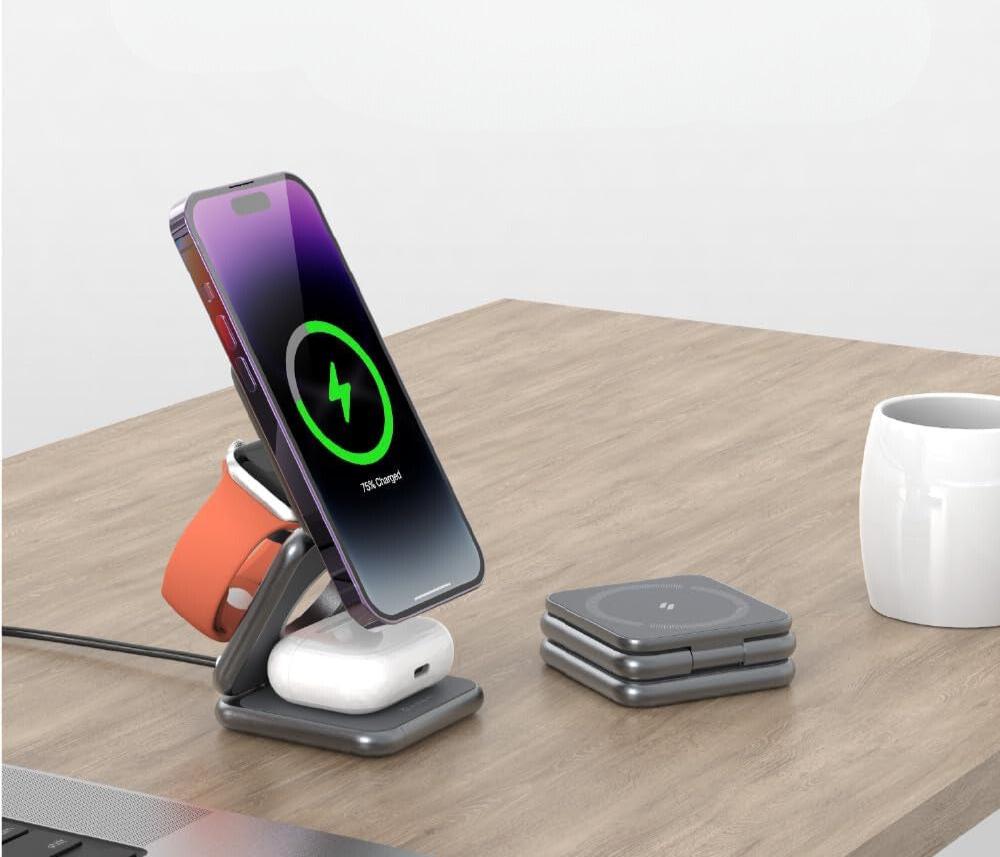 DeskOpti - Wireless Magnetic Charger for iPhone