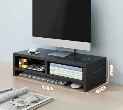 DeskOpti - Computer Monitor Stand with USB port