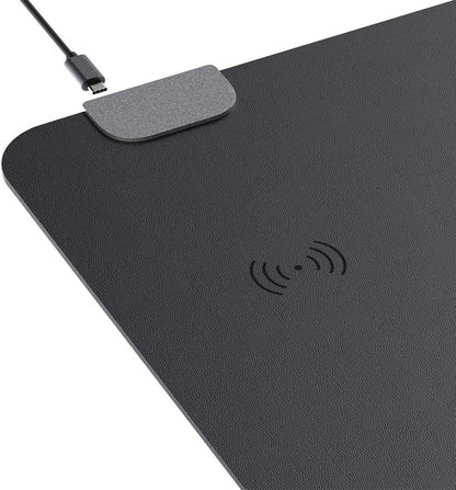 DeskOpti - Wireless Charger Mouse Pad