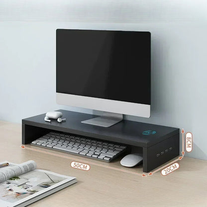 DeskOpti - Computer Monitor Stand with USB port