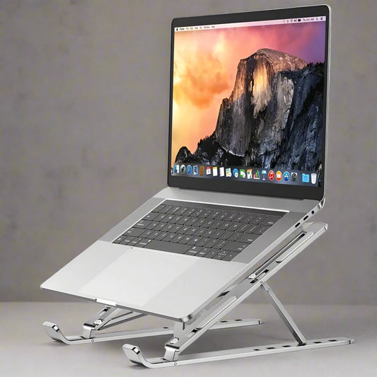 DeskOpti - Ergonomic Aluminum Laptop Stand