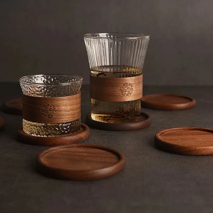 DeskOpti - Wooden Coasters