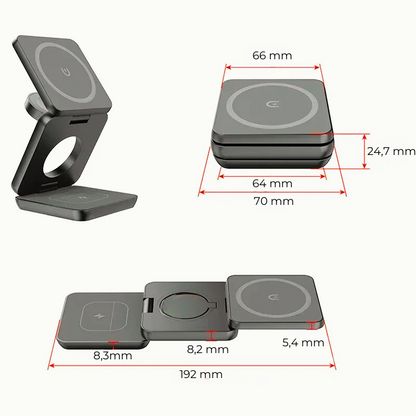 DeskOpti - Wireless Magnetic Charger for iPhone