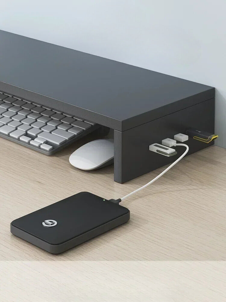 DeskOpti - Computer Monitor Stand with USB port