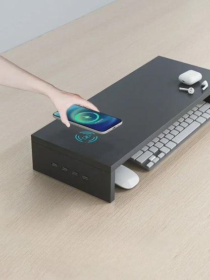 DeskOpti - Computer Monitor Stand with USB port